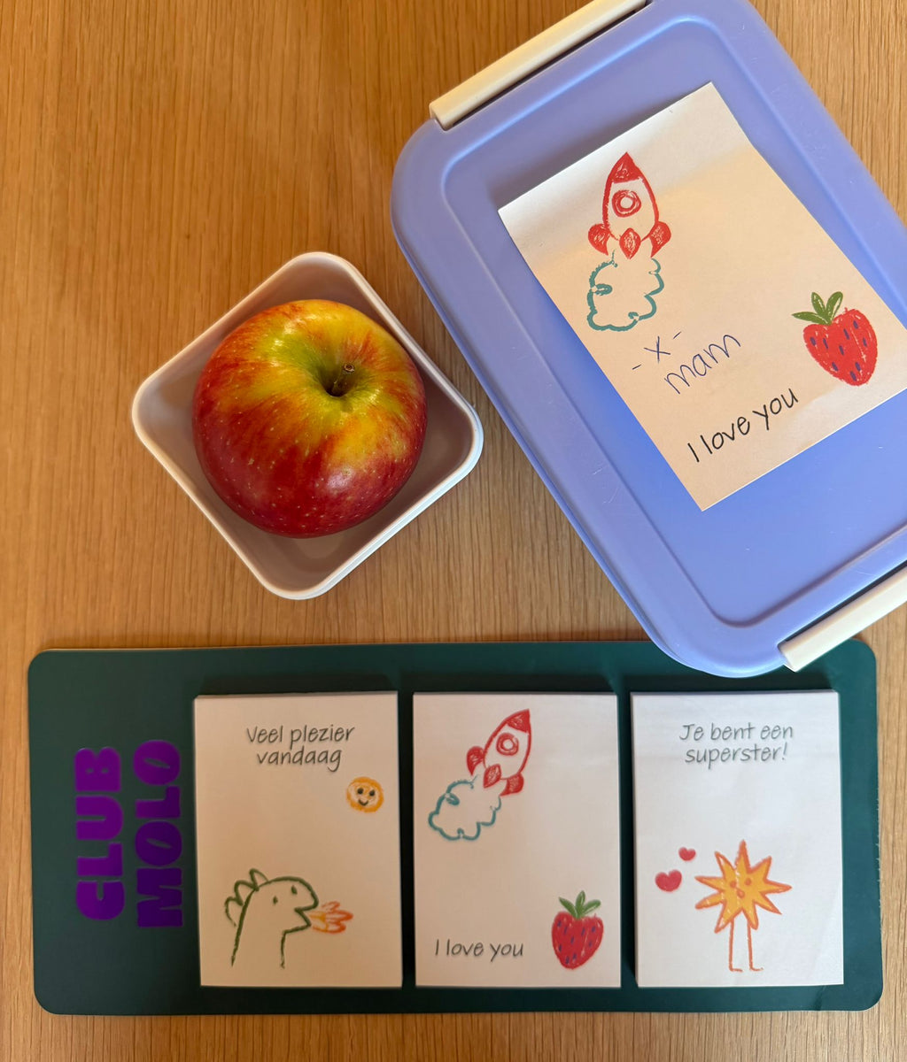 Broodtrommel briefjes