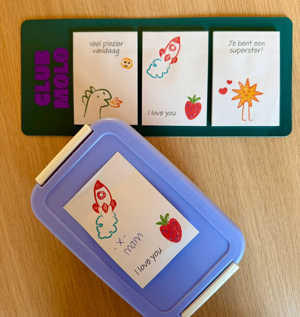 Broodtrommel briefjes